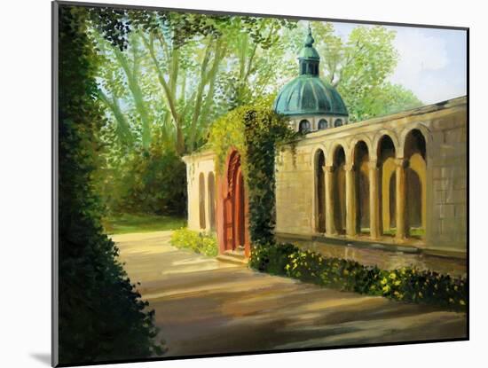 In The Gardens Of Sanssouci-kirilstanchev-Mounted Art Print