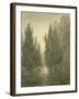 In the Gardens of the Villa Pamphili-John Robert Cozens-Framed Giclee Print