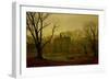 In the Gloaming, 1878-John Atkinson Grimshaw-Framed Giclee Print