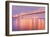 In the Glow of Bay Bridge Lights-Vincent James-Framed Photographic Print