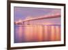 In the Glow of Bay Bridge Lights-Vincent James-Framed Photographic Print