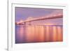 In the Glow of Bay Bridge Lights-Vincent James-Framed Photographic Print