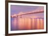 In the Glow of Bay Bridge Lights-Vincent James-Framed Photographic Print