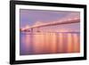 In the Glow of Bay Bridge Lights-Vincent James-Framed Photographic Print