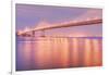 In the Glow of Bay Bridge Lights-Vincent James-Framed Photographic Print