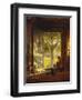 In the Glow, Sunset, 1872-Edward Lamson Henry-Framed Giclee Print