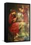 In the Golden Days-John Melhuish Strudwick-Framed Stretched Canvas