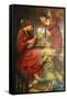 In the Golden Days-John Melhuish Strudwick-Framed Stretched Canvas