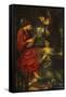 In the Golden Days-John Melhuish Strudwick-Framed Stretched Canvas