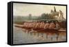 In the Golden Days-Hugh Goldwin Riviere-Framed Stretched Canvas