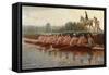In the Golden Days-Hugh Goldwin Riviere-Framed Stretched Canvas