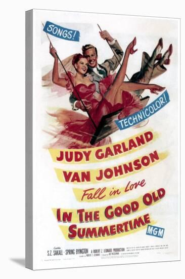 In The Good Old Summertime, Van Johnson, Judy Garland, 1949-null-Stretched Canvas