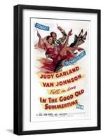 In The Good Old Summertime, Van Johnson, Judy Garland, 1949-null-Framed Art Print