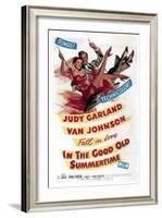 In The Good Old Summertime, Van Johnson, Judy Garland, 1949-null-Framed Art Print