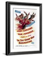 In The Good Old Summertime, Van Johnson, Judy Garland, 1949-null-Framed Art Print