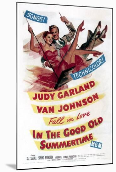 In The Good Old Summertime, Van Johnson, Judy Garland, 1949-null-Mounted Art Print