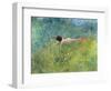 In the Grass (I Groengraset), 1902-Carl Larsson-Framed Giclee Print