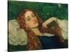 In the Grass-Arthur Hughes-Stretched Canvas