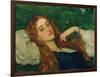 In the Grass-Arthur Hughes-Framed Giclee Print