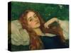In the Grass-Arthur Hughes-Stretched Canvas