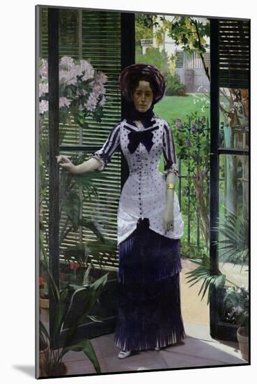 In the Greenhouse, 1881-Albert Bartholome-Mounted Giclee Print