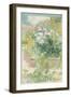 In the Greenhouse, C.1895 (Oil on Canvas)-John Henry Twachtman-Framed Giclee Print