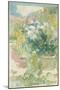 In the Greenhouse, C.1895 (Oil on Canvas)-John Henry Twachtman-Mounted Giclee Print