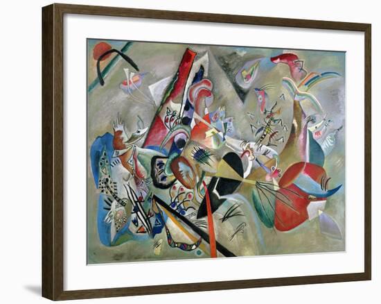 In the Grey, 1919-Wassily Kandinsky-Framed Giclee Print