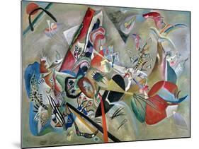 In the Grey, 1919-Wassily Kandinsky-Mounted Giclee Print