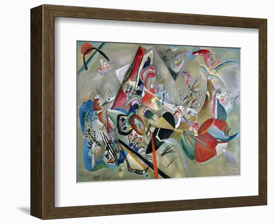 In the Grey, 1919-Wassily Kandinsky-Framed Premium Giclee Print