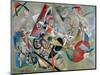 In the Grey, 1919-Wassily Kandinsky-Mounted Premium Giclee Print