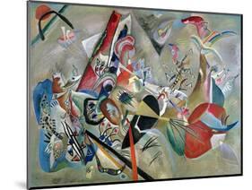 In the Grey, 1919-Wassily Kandinsky-Mounted Premium Giclee Print