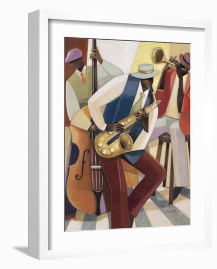 In the Groove 1-Norman Wyatt Jr.-Framed Art Print