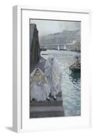 In the Harbour of Algiers-Anders Zorn-Framed Premium Giclee Print