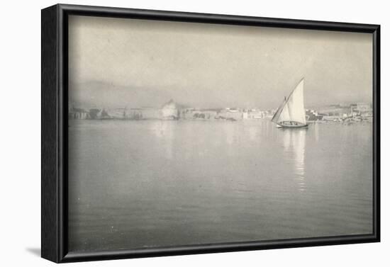 'In the Harbour, Palma, Majorca', c1927, (1927)-Reginald Belfield-Framed Photographic Print