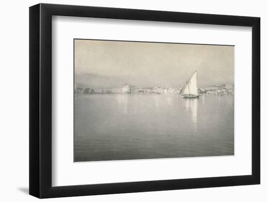 'In the Harbour, Palma, Majorca', c1927, (1927)-Reginald Belfield-Framed Photographic Print