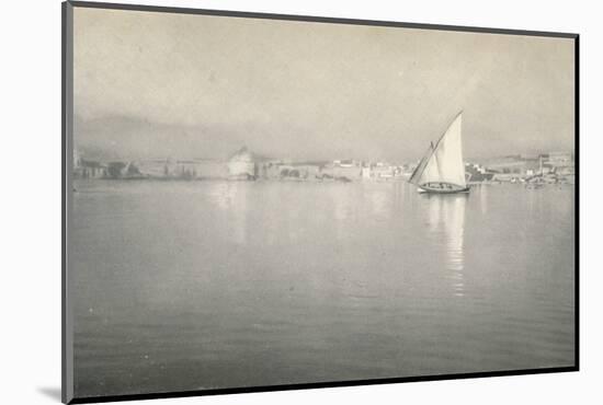 'In the Harbour, Palma, Majorca', c1927, (1927)-Reginald Belfield-Mounted Photographic Print