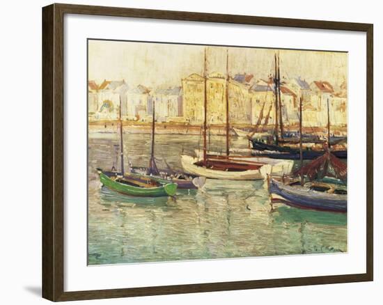 In the Harbour-Paul Mathieu-Framed Giclee Print