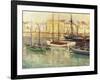 In the Harbour-Paul Mathieu-Framed Giclee Print