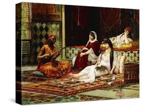 In the Harem, 1881-Filippo Baratti-Stretched Canvas