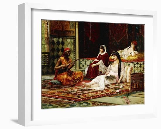 In the Harem, 1881-Filippo Baratti-Framed Giclee Print