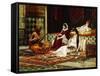 In the Harem, 1881-Filippo Baratti-Framed Stretched Canvas