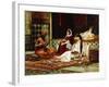 In the Harem, 1881-Filippo Baratti-Framed Giclee Print