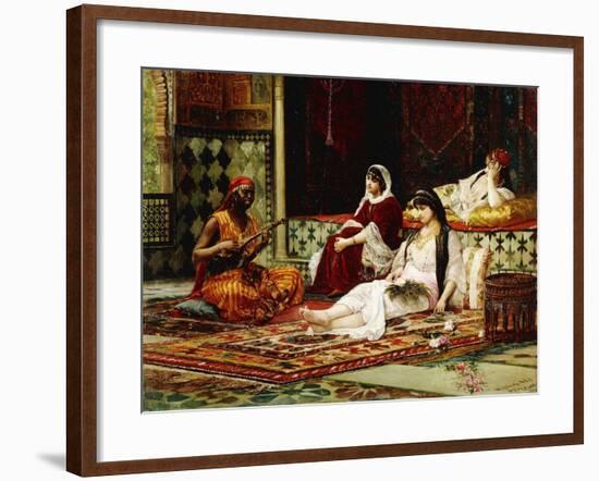 In the Harem, 1881-Filippo Baratti-Framed Giclee Print