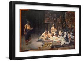 In the Harem, 1884-Jose Gallegos Arnosa-Framed Giclee Print