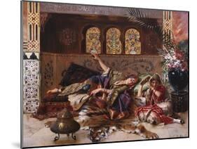 In the Harem-Rudolphe Ernst-Mounted Giclee Print
