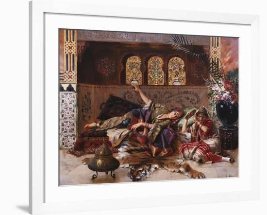 In the Harem-Rudolphe Ernst-Framed Giclee Print