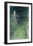 In the Hawthorn Hedge-Carl Larsson-Framed Giclee Print