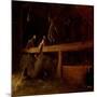 In the Hayloft, C.1878-Eastman Johnson-Mounted Giclee Print