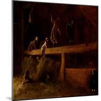 In the Hayloft, C.1878-Eastman Johnson-Mounted Giclee Print